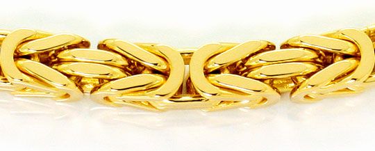 Foto 2 - Königsketten Goldarmband Karabiner, massiv Gelbgold 14K, K2531